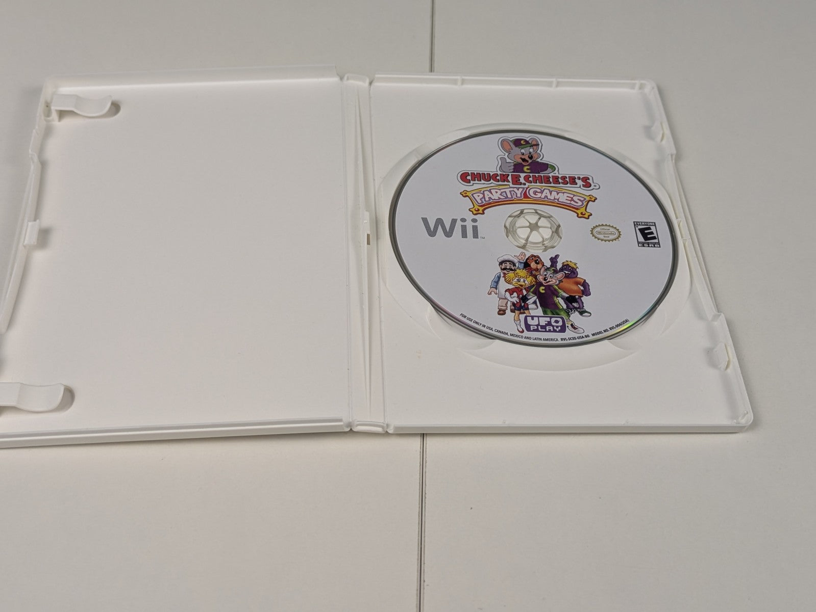 Chuck E. Cheese's Party Games (Nintendo Wii, 2010)