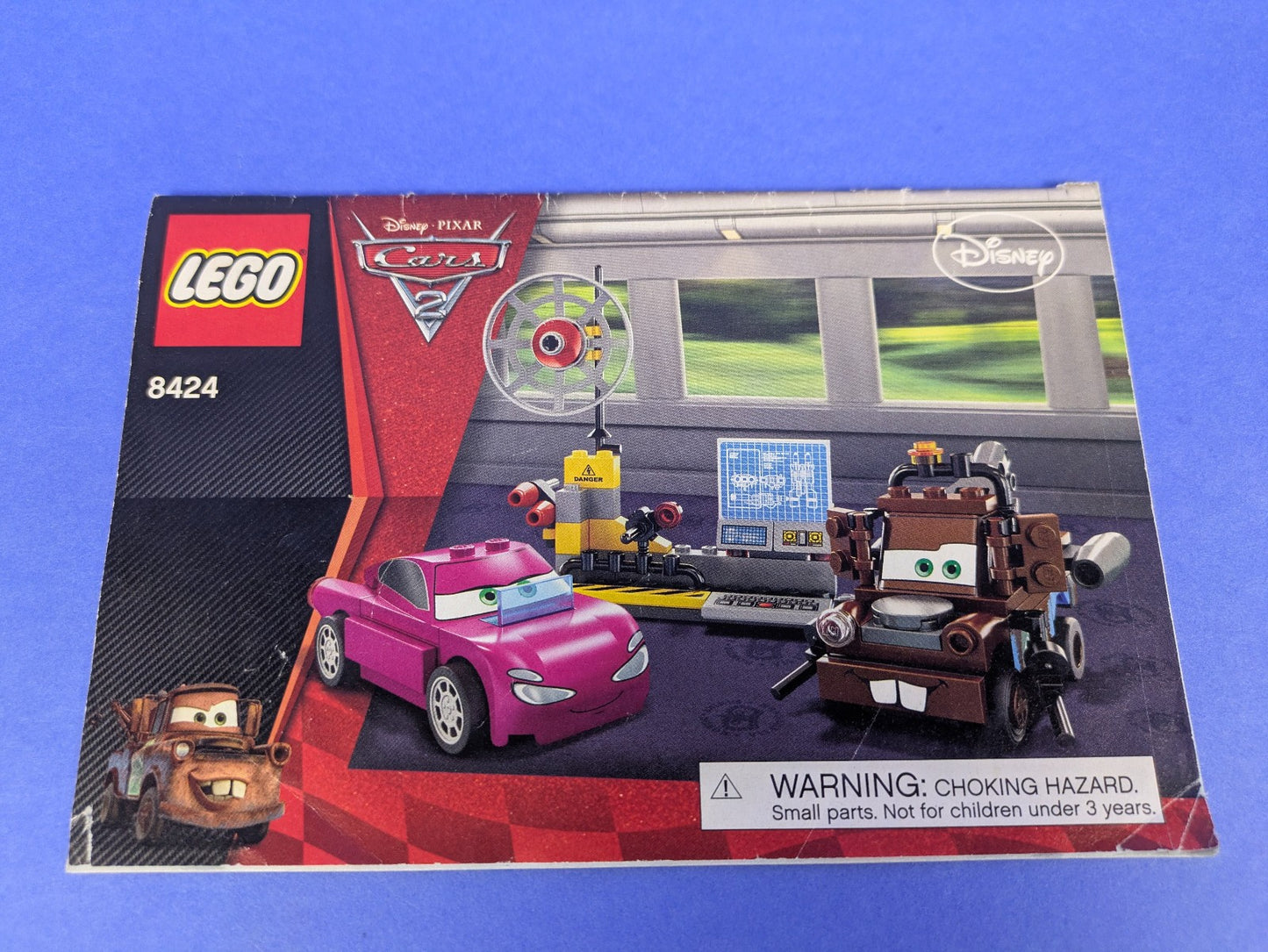 Lego Cars: Cars 2: Mater's Spy Zone Set 8424 - w/ Instructions