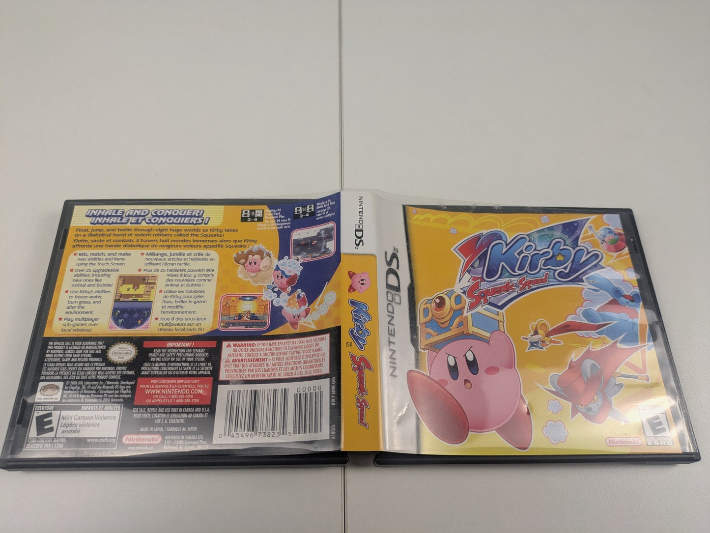 Kirby: Squeak Squad (Nintendo 3DS, 2006) CIB