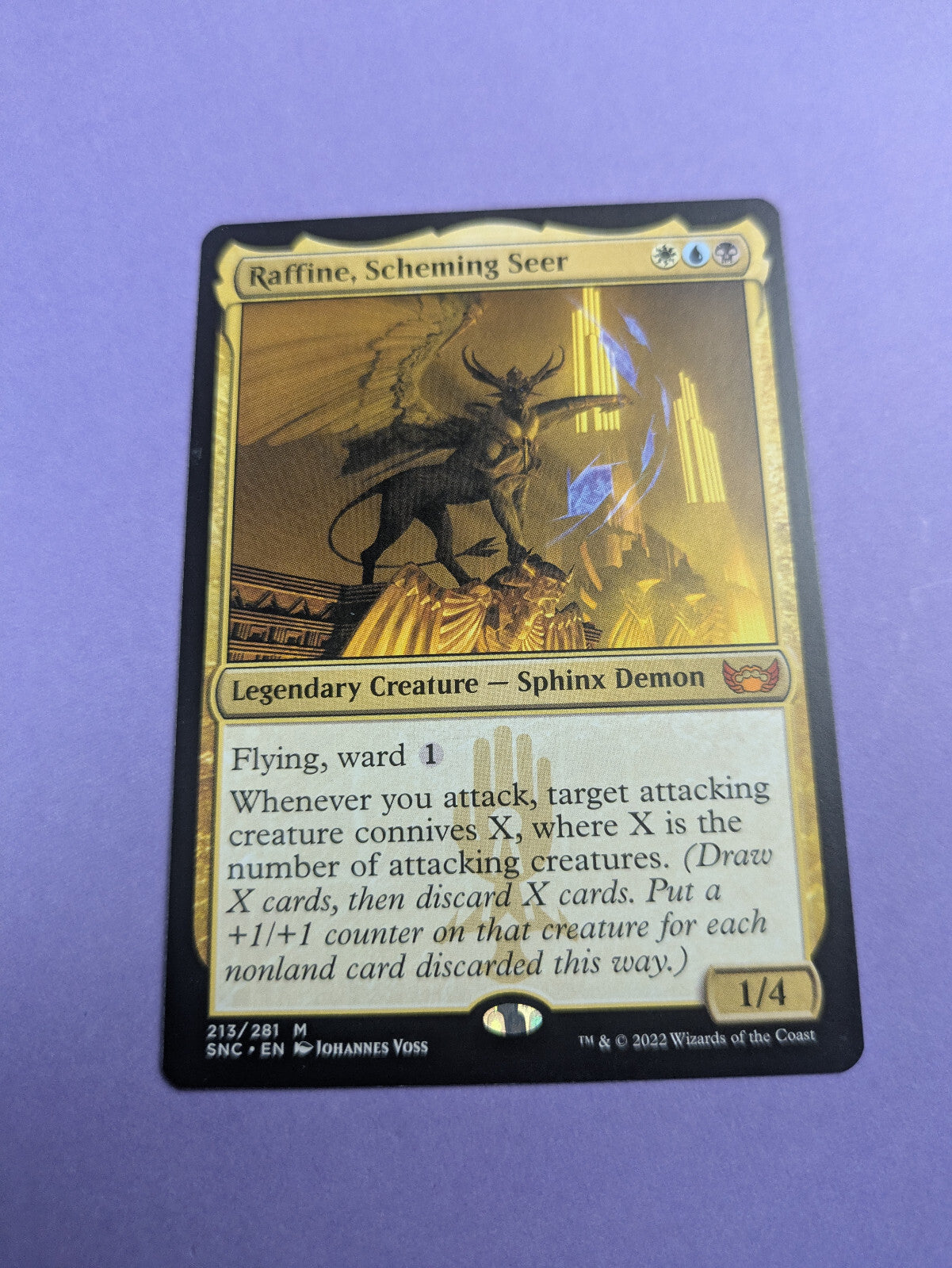 MTG: Magic The Gathering: Raffine, Scheming Seer- Mythic- Near Mint