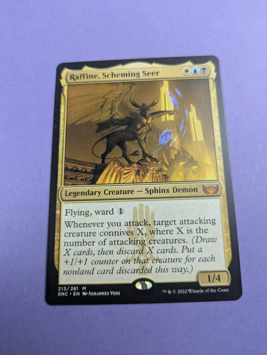 MTG: Magic The Gathering: Raffine, Scheming Seer- Mythic- Near Mint