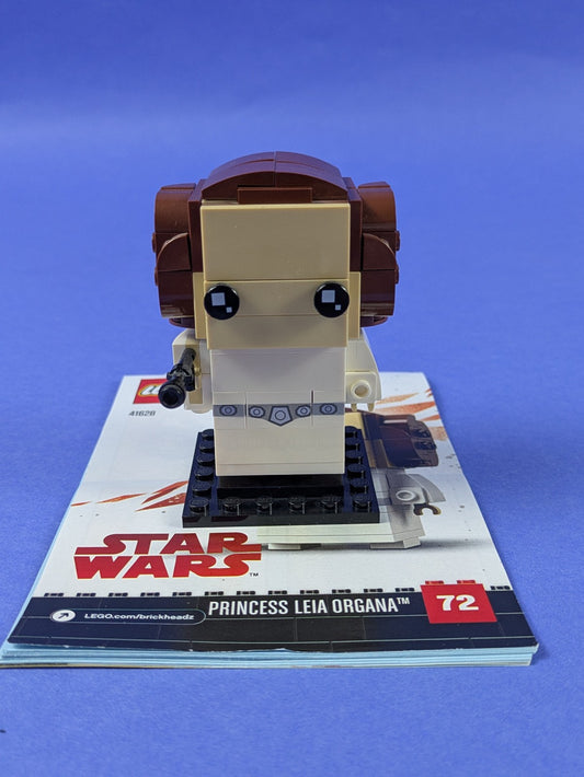 LEGO BrickHeadz Star Wars Princess Leia Organa 41628 Complete Set Pre-Owned