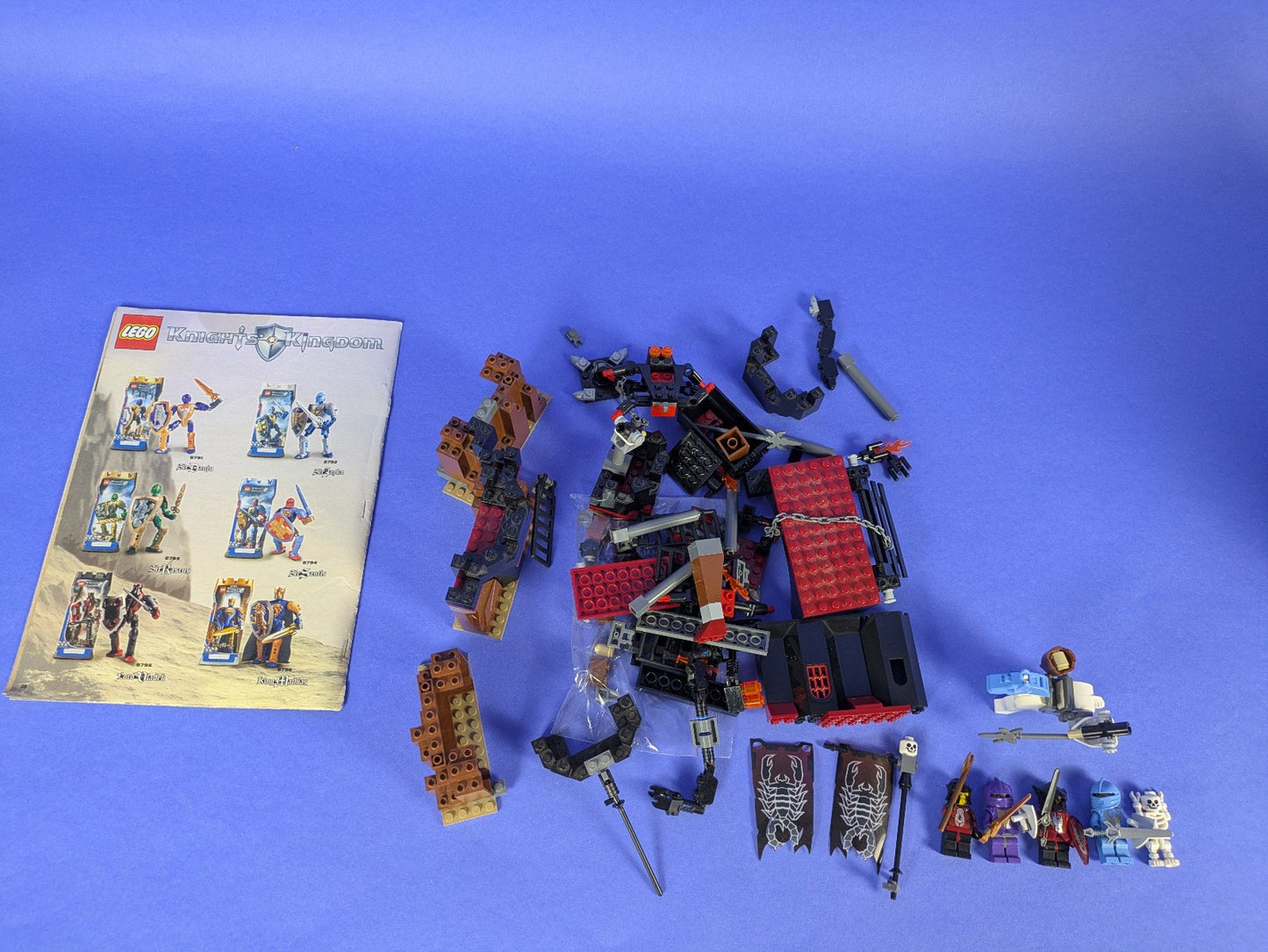 Lego Castle: Knights Kingdom II:  Scorpion Prison Cave 8876