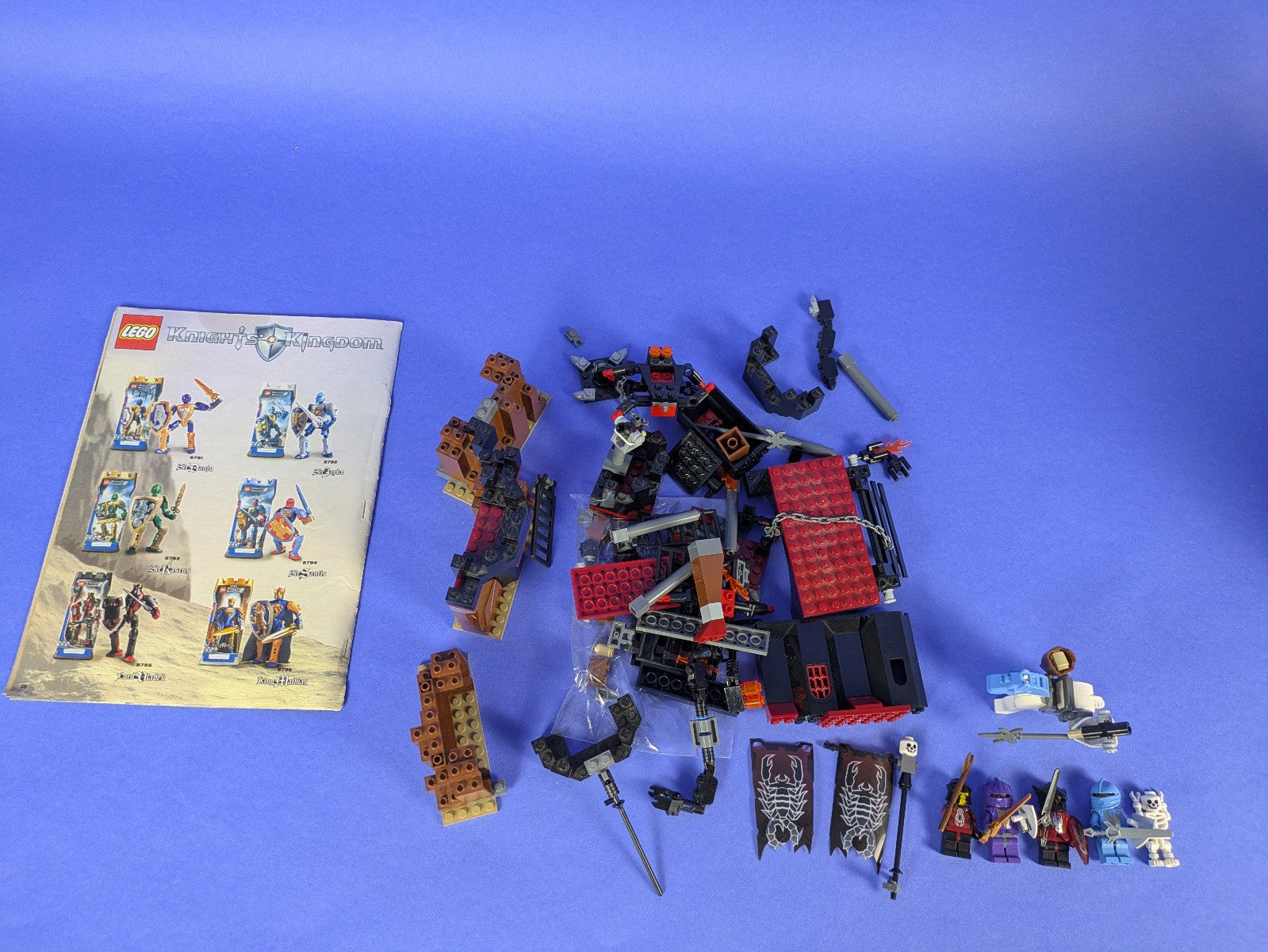 Lego Castle: Knights Kingdom II:  Scorpion Prison Cave 8876