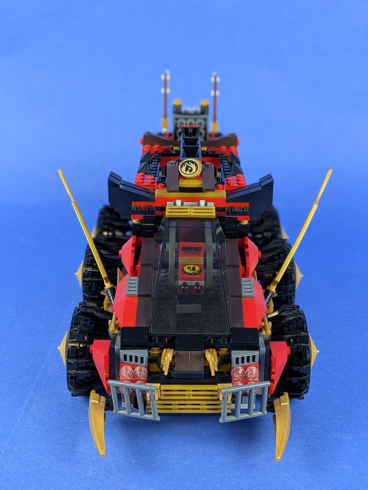 LEGO NINJAGO Ninja DB X 70750 Incomplete Set Pre-Owned