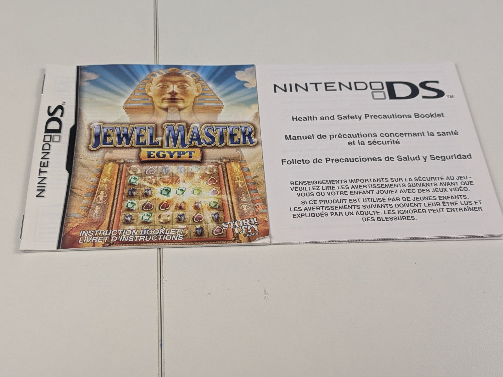 Jewel Master: Egypt (Nintendo DS, 2009) CIB