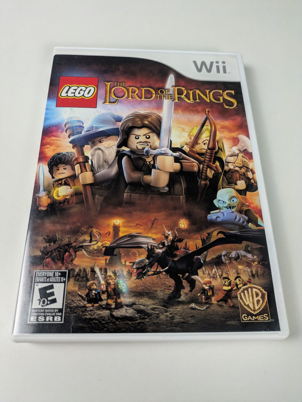 LEGO The Lord of the Rings (Nintendo Wii, 2012) CIB