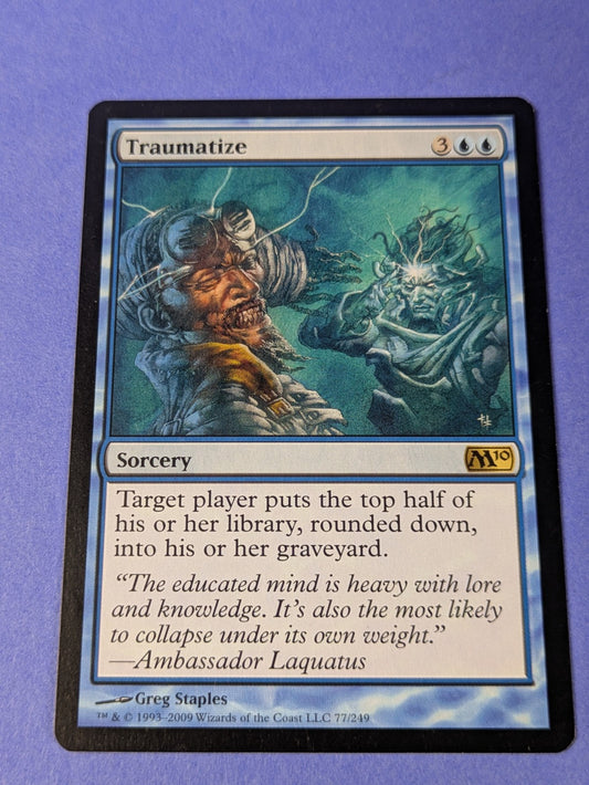 MTG Magic the Gathering: Magic 2010: Traumatize #77/249 - NM