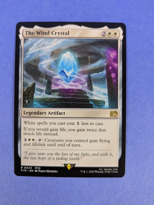 MTG Magic: FINAL FANTASY: The Wind Crystal #0043 Rare - NM