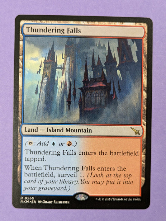 MTG Magic: Murders at Karlov Manor: Thundering Falls #0269 Rare - NM