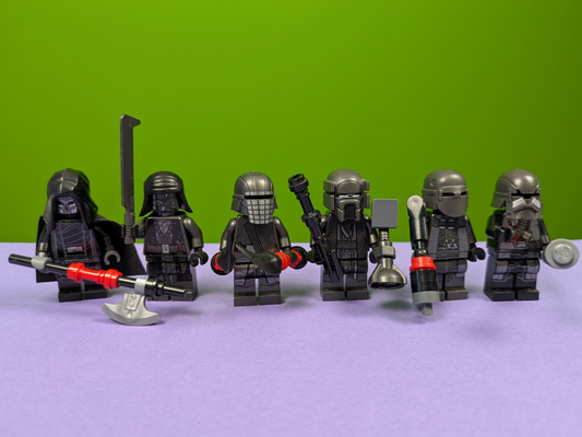 Lego Star Wars: The 6 Knights of Ren: Ap'lek Trudgen Vicrul Kuruk Cardo Ushar