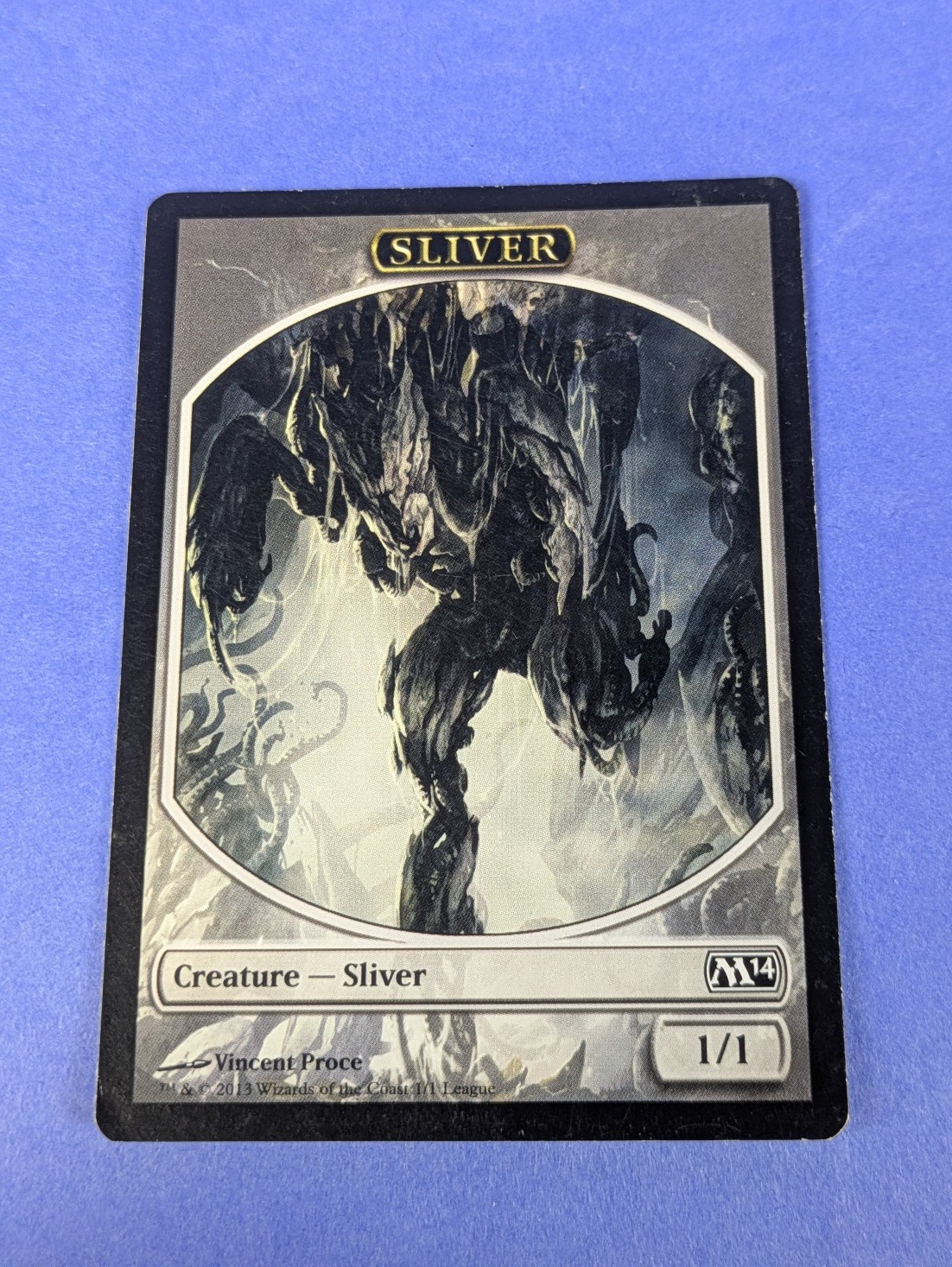 MTG Magic the Gathering: League Tokens 2013 Tokens: Sliver #1/1 Token - LP