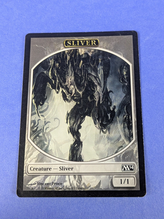 MTG Magic the Gathering: League Tokens 2013 Tokens: Sliver #1/1 Token - LP