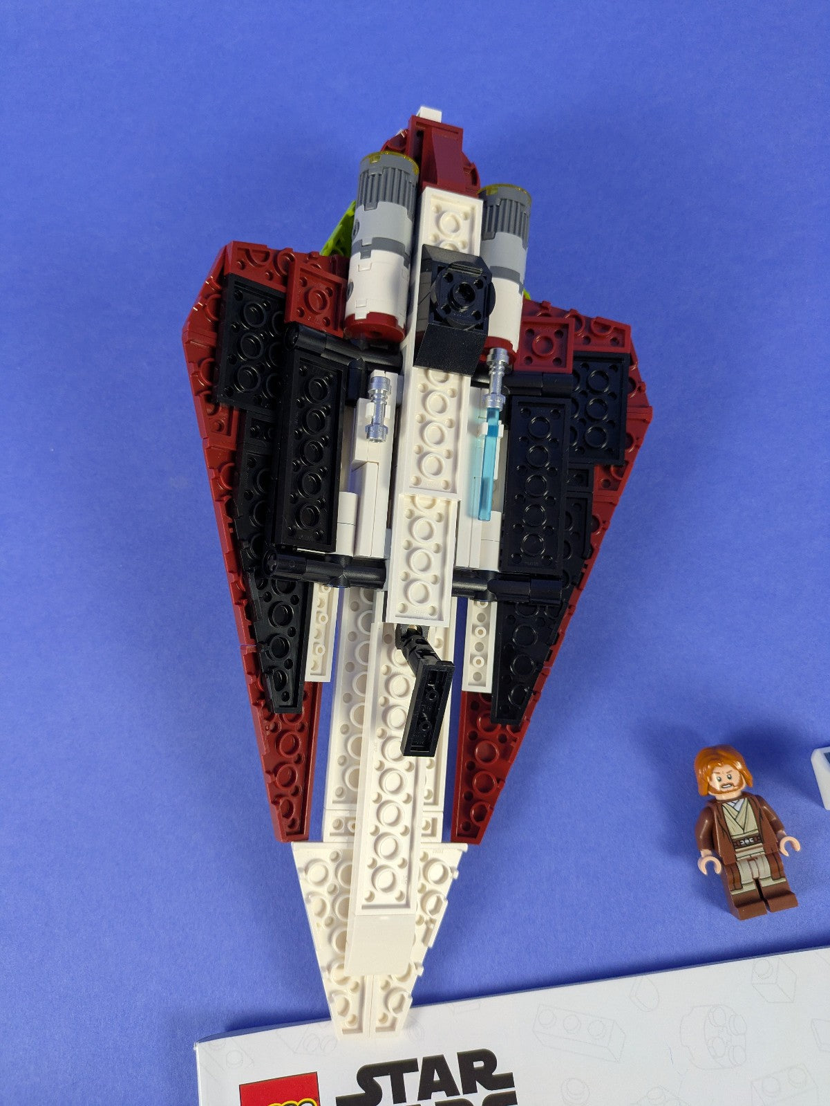 Lego Star Wars: Obi-Wan Kenobi's Jedi Starfighter Set 75333 Incomplete Set