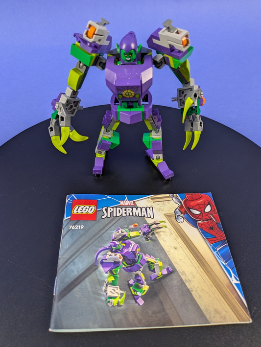 LEGO Spider-Man & Green Goblin Mech Battle 76219 Incomplete Set Pre-Owned