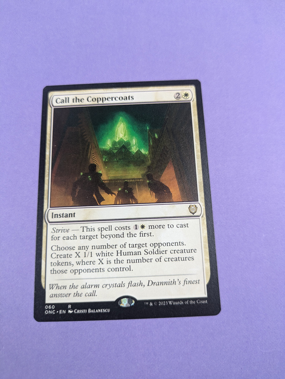 MTG: Magic The Gathering: Call the Coppercoats- Rare- Near Mint