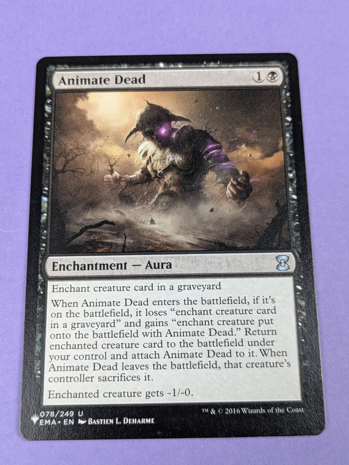 MTG Magic the Gathering: The List: Animate Dead #078/249 Uncommon - NM