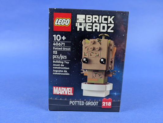 Lego BrickHeadz: The Infinity Saga: Potted Groot Set 40671 BRAND NEW