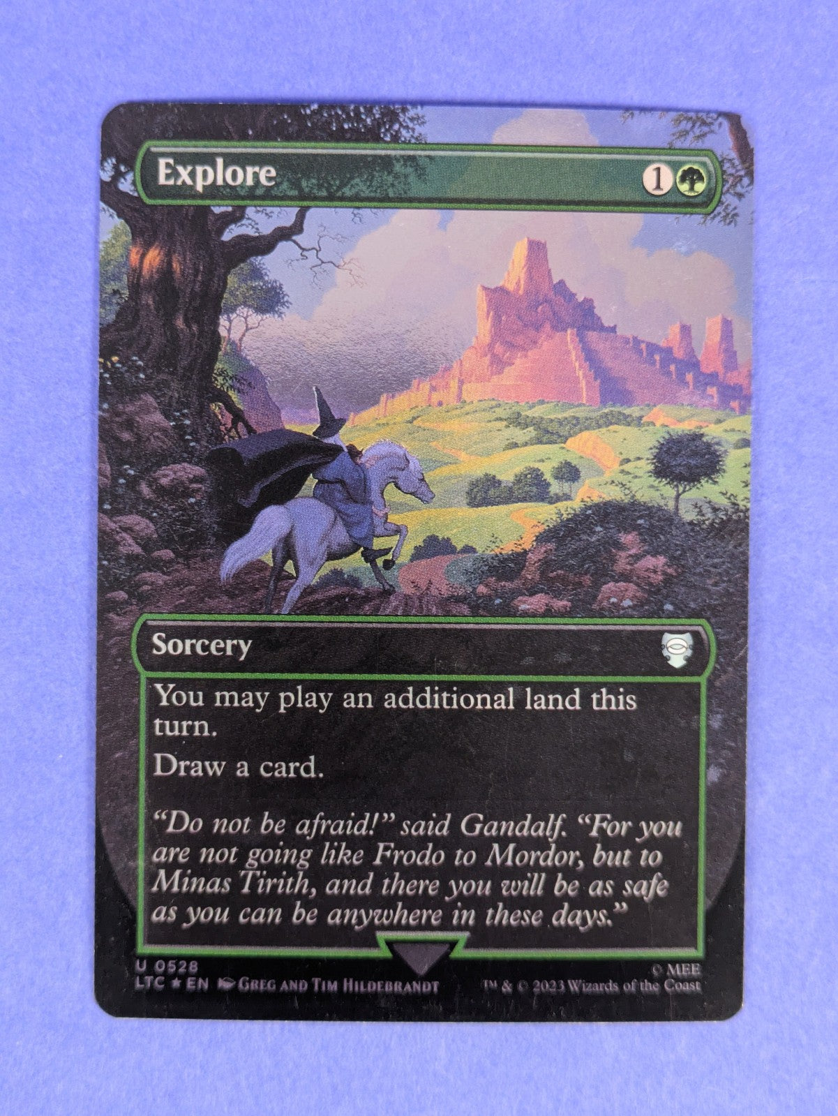 MTG Magic the Gathering: The Lord of the Rings: Explore Foil #0528 Uncommon - NM
