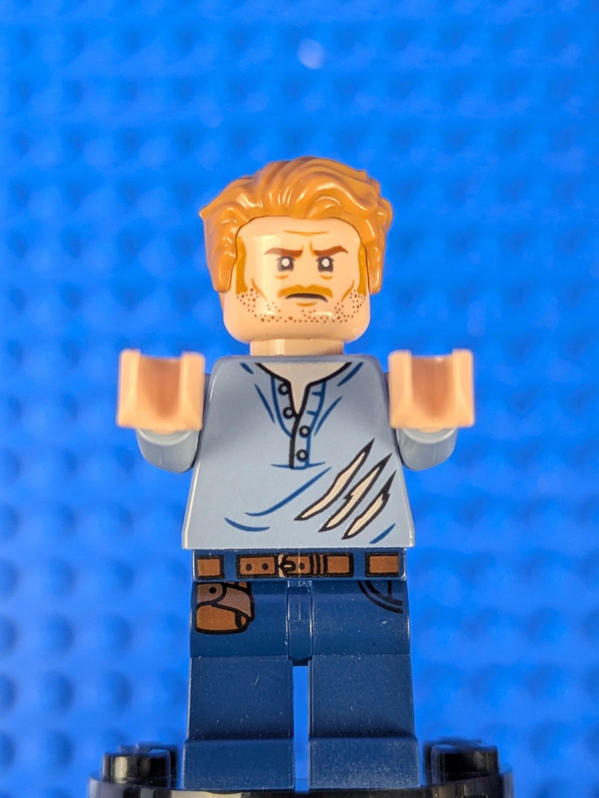 Lego Jurassic World: Fallen Kingdom: Owen Grady - Ripped Shirt jw020 Set 75929