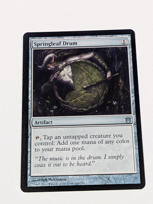 MTG Magic: Born of the Gods: Springleaf Drum #162/165 Uncommon - LP