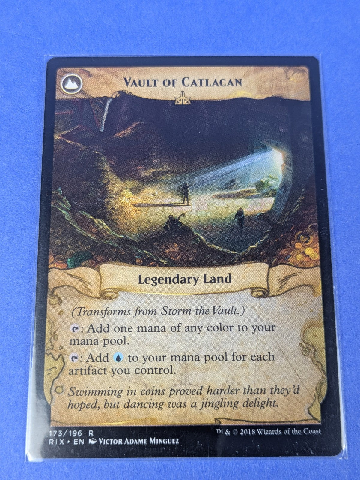 MTG Magic the Gathering: Rivals of Ixalan: Storm the Vault #173/196 Rare - NM
