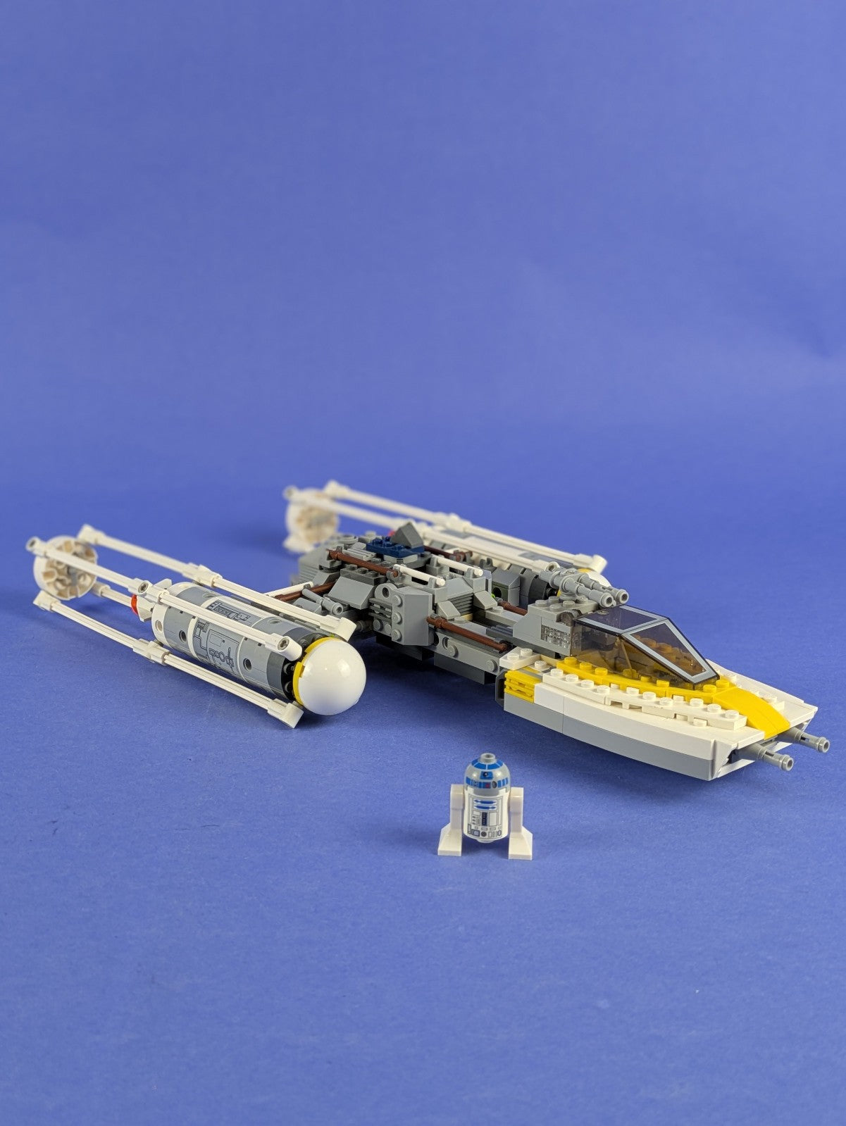 LEGO Star Wars Gold Leader's Y-wing Starfighter 9495 Incomplete Set Pre-Owned