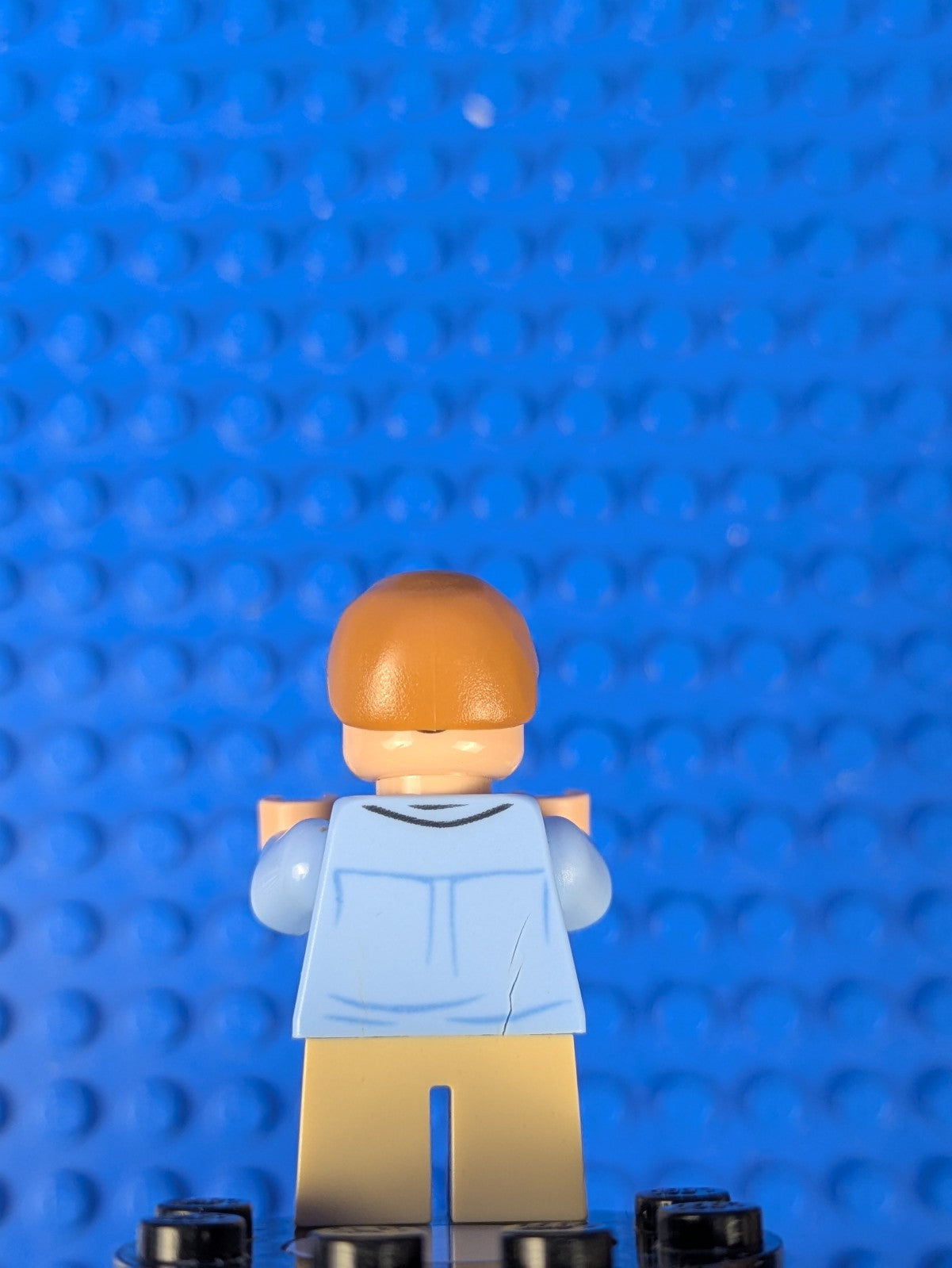 Lego Jurassic World: Tim Murphy - Bright Light Blue Shirt jw030 Set 75932