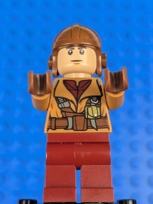 Lego Star Wars: Naboo Fighter Pilot - Medium Nougat Jacket sw0641 Set 75092