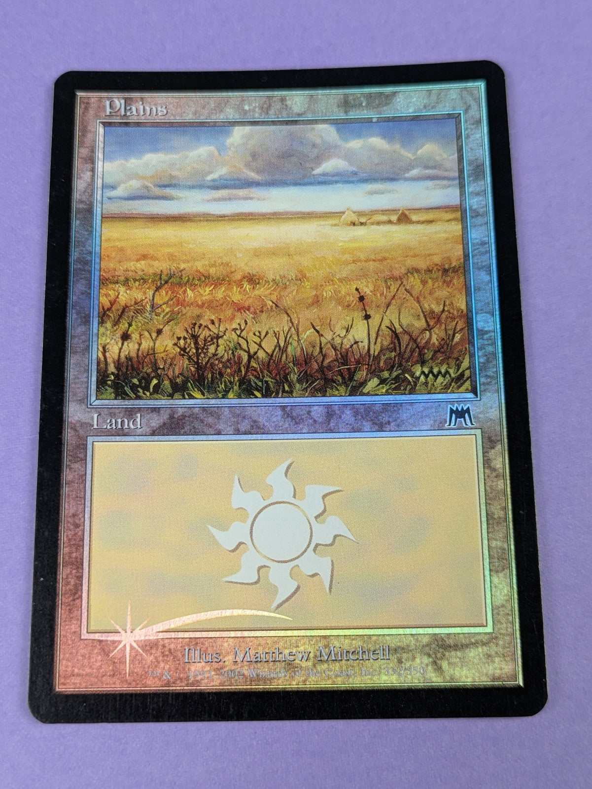 MTG Magic the Gathering: Onslaught: Plains Foil #332/350 - NM