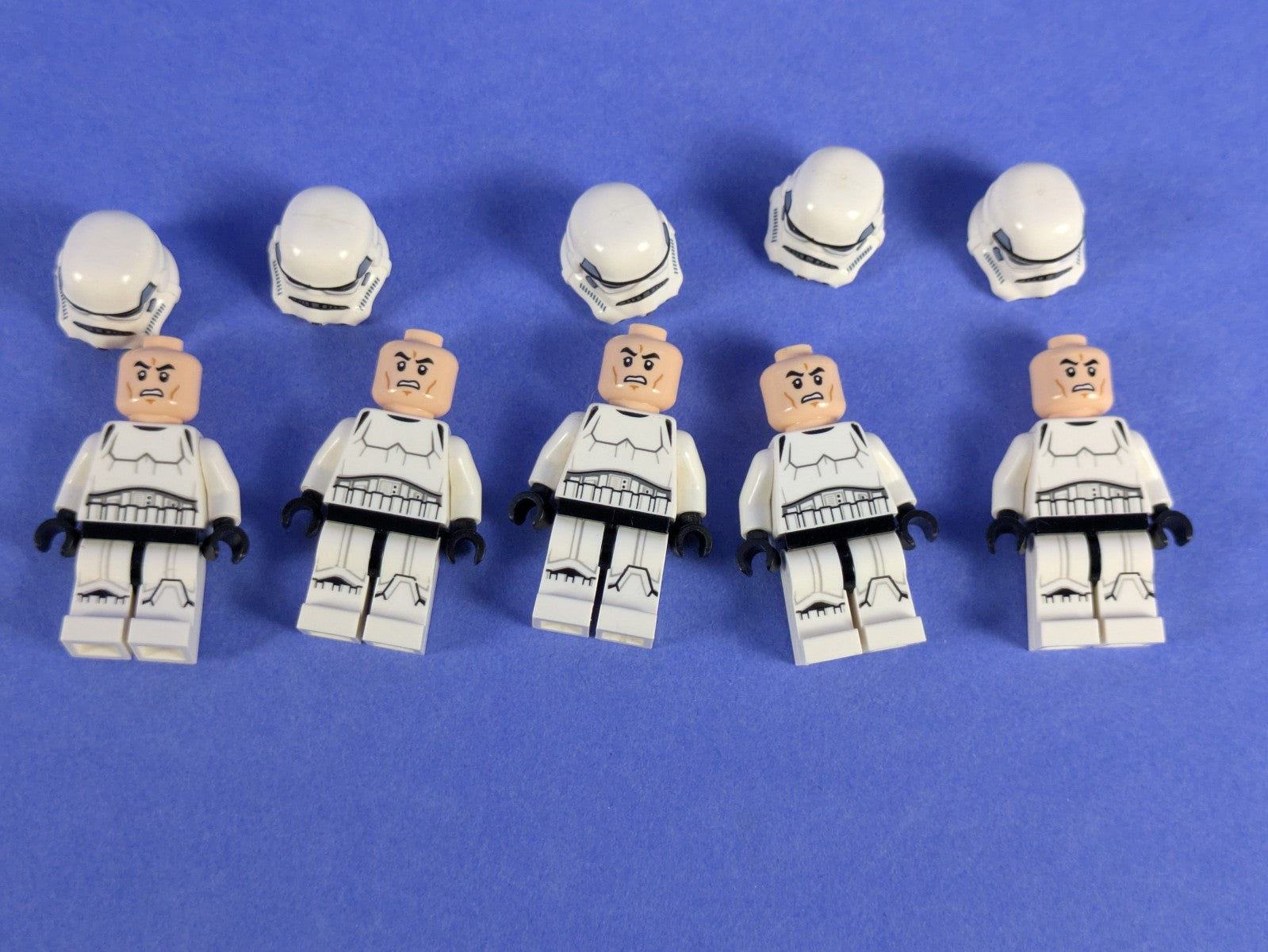 Lego Star Wars: Imperial Stormtrooper - Printed Legs (5X) sw0585 Set 75055 75159