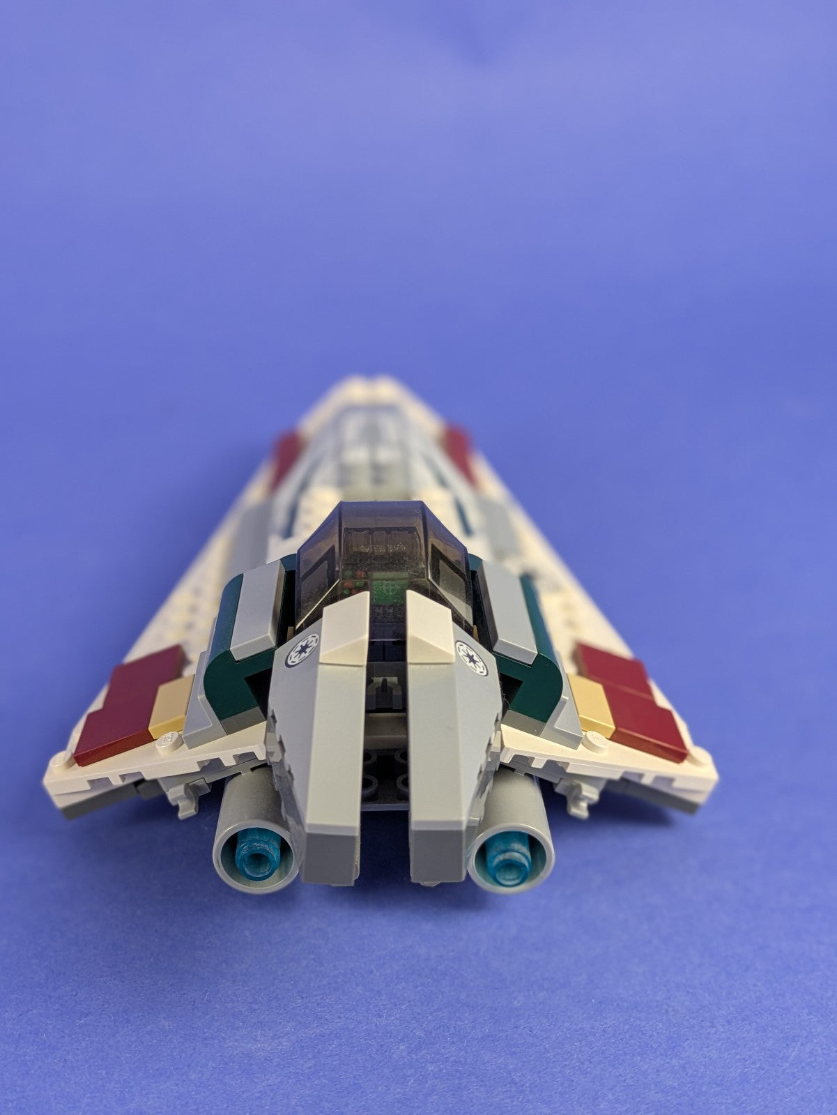 LEGO Star Wars Mace Windu's Jedi Starfighter 7868 Complete Set Pre-Owned