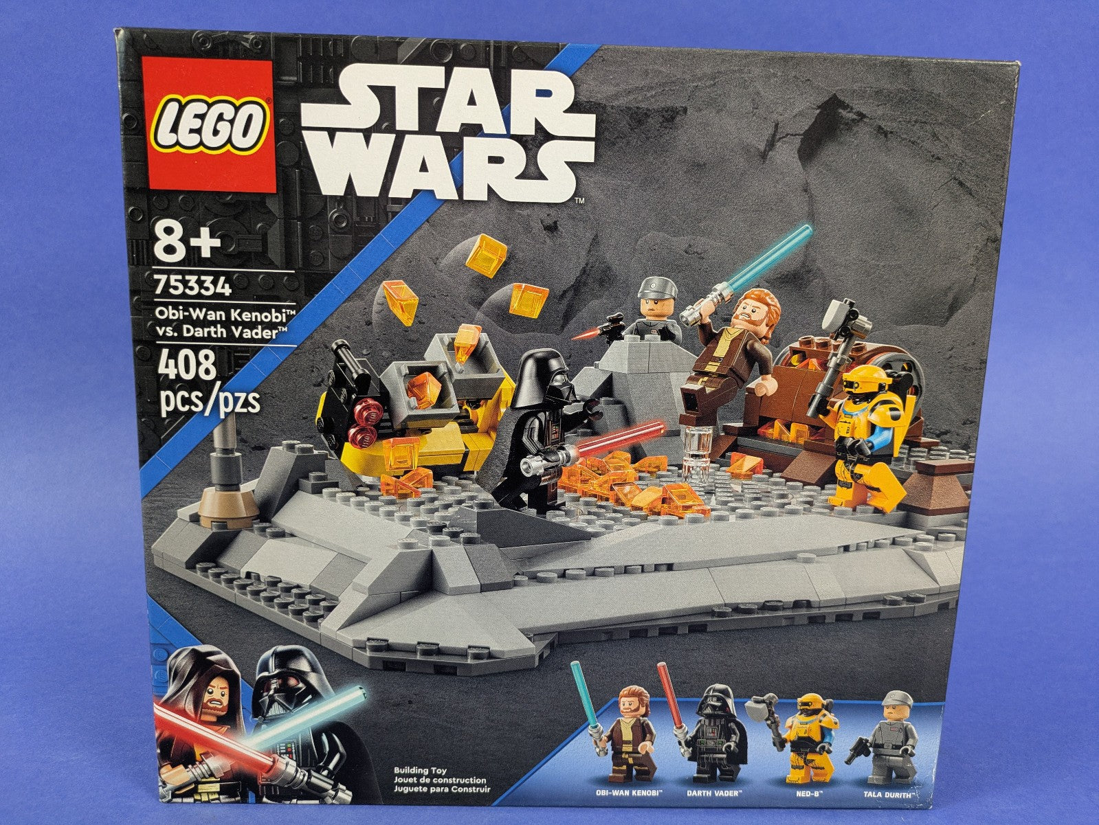 Lego Star Wars: Obi-Wan Kenobi vs. Darth Vader Set 75334 BRAND NEW