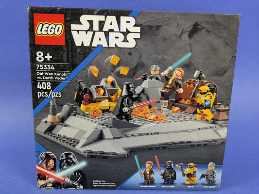 Lego Star Wars: Obi-Wan Kenobi vs. Darth Vader Set 75334 BRAND NEW