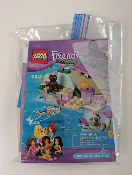 Lego Friends: Animals Series 6: Seal's Little Rock Set 41047 - w/ Instructions