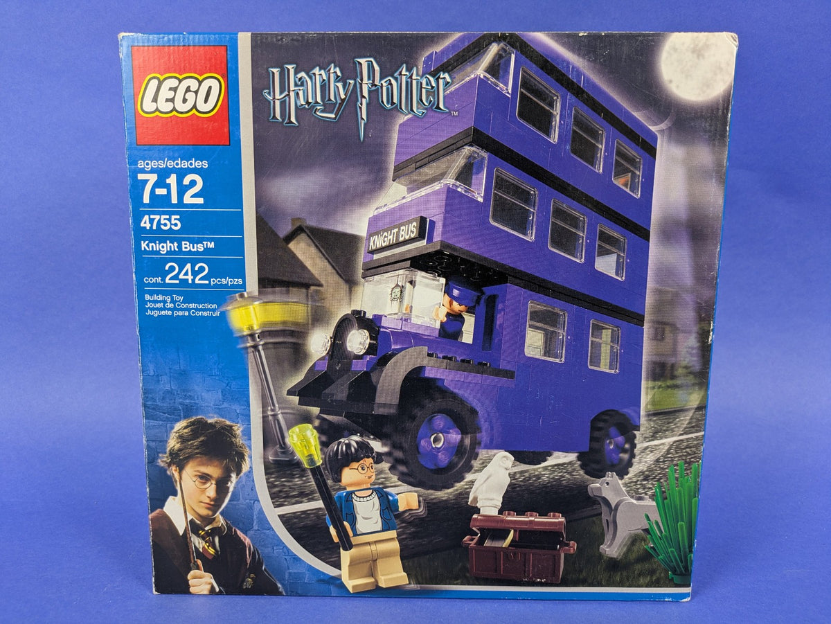 Lego Harry Potter: Prisoner of Azkaban: Knight Bus Set 4755 Complete Set