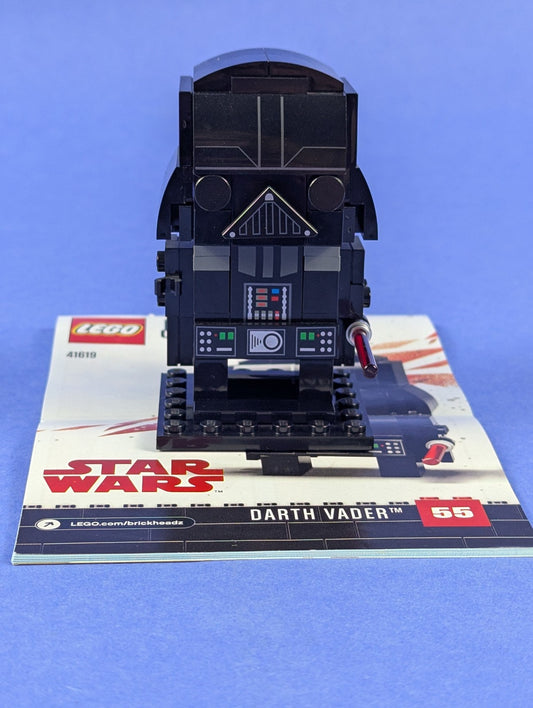 LEGO BrickHeadz Star Wars Darth Vader 41619 Complete Set Pre-Owned