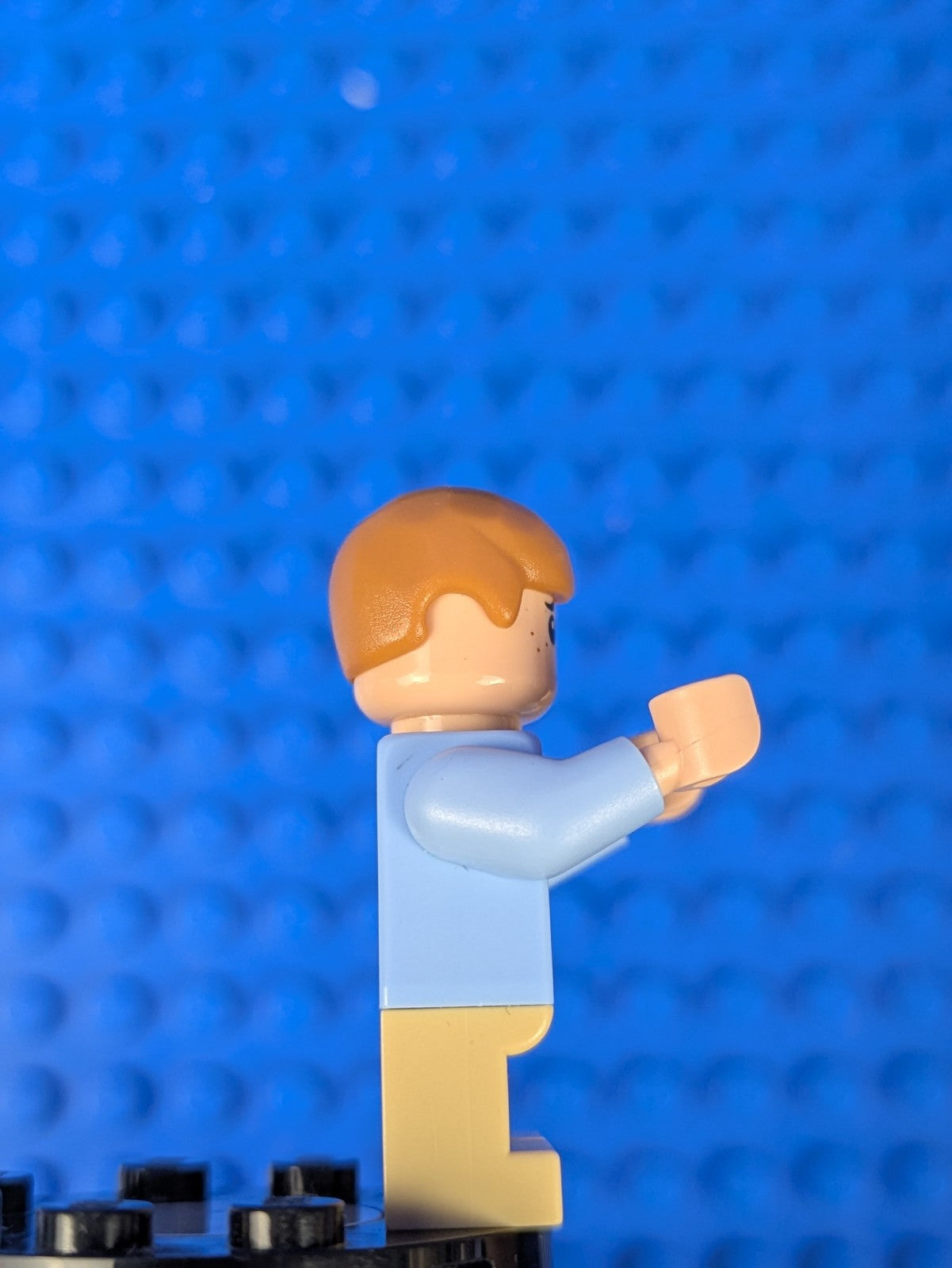 Lego Jurassic World: Tim Murphy - Bright Light Blue Shirt jw030 Set 75932