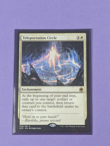 MTG: Magic The Gathering: Teleportation Circle- Rare