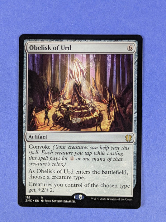 MTG Magic: Zendikar Rising Commander: Obelisk of Urd #115 Rare - NM