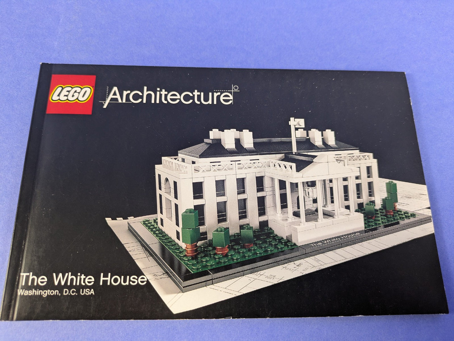Lego Architecture: The White House Set 21006 Incomplete Set