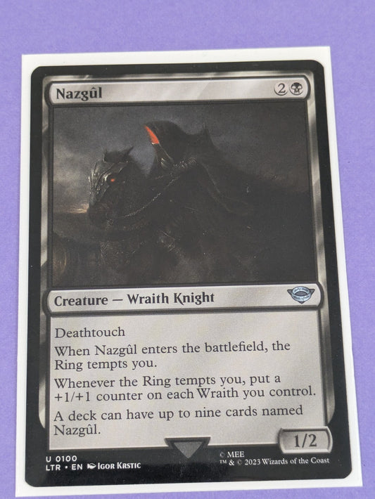 MTG: The Lord of the Rings: Nazgûl #0100 Uncommon - NM
