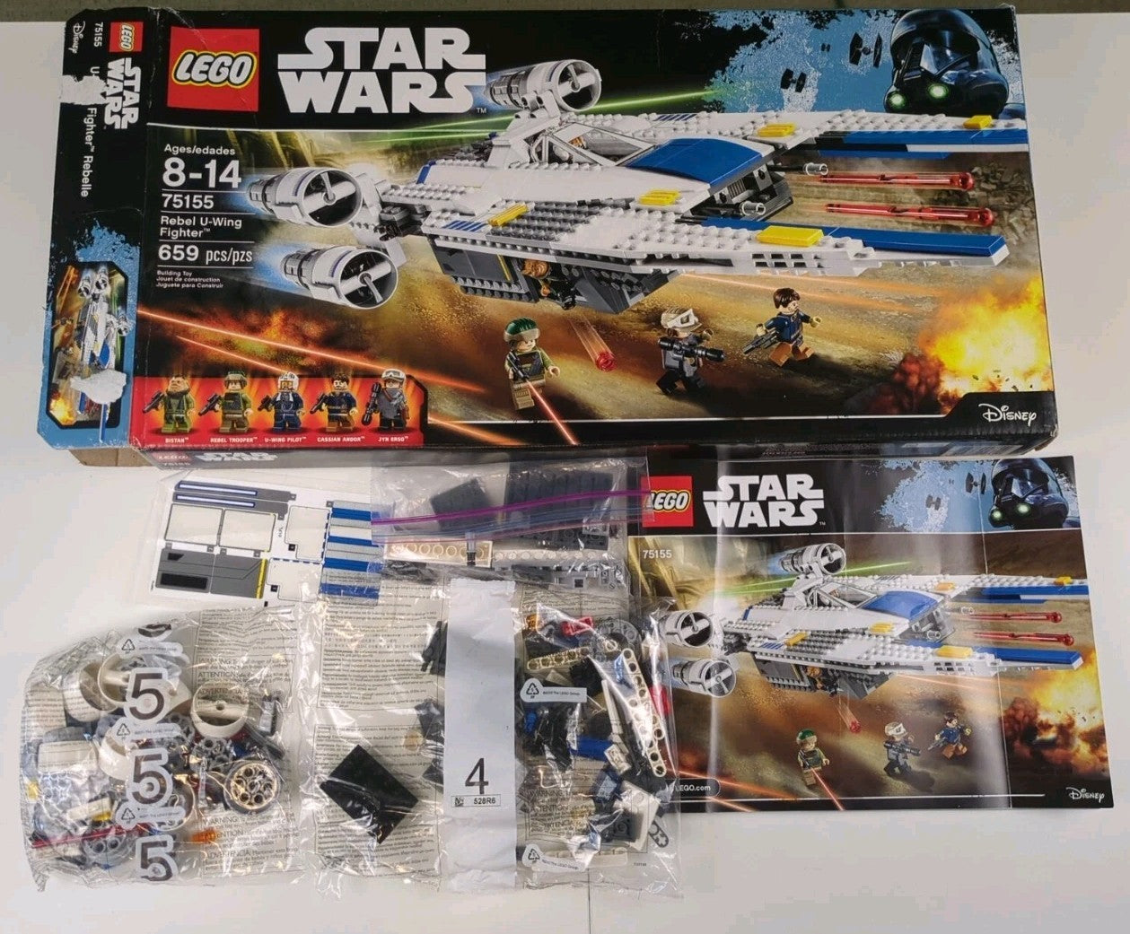 Lego Star Wars: Rogue One: Rebel U-Wing Fighter Set 75155