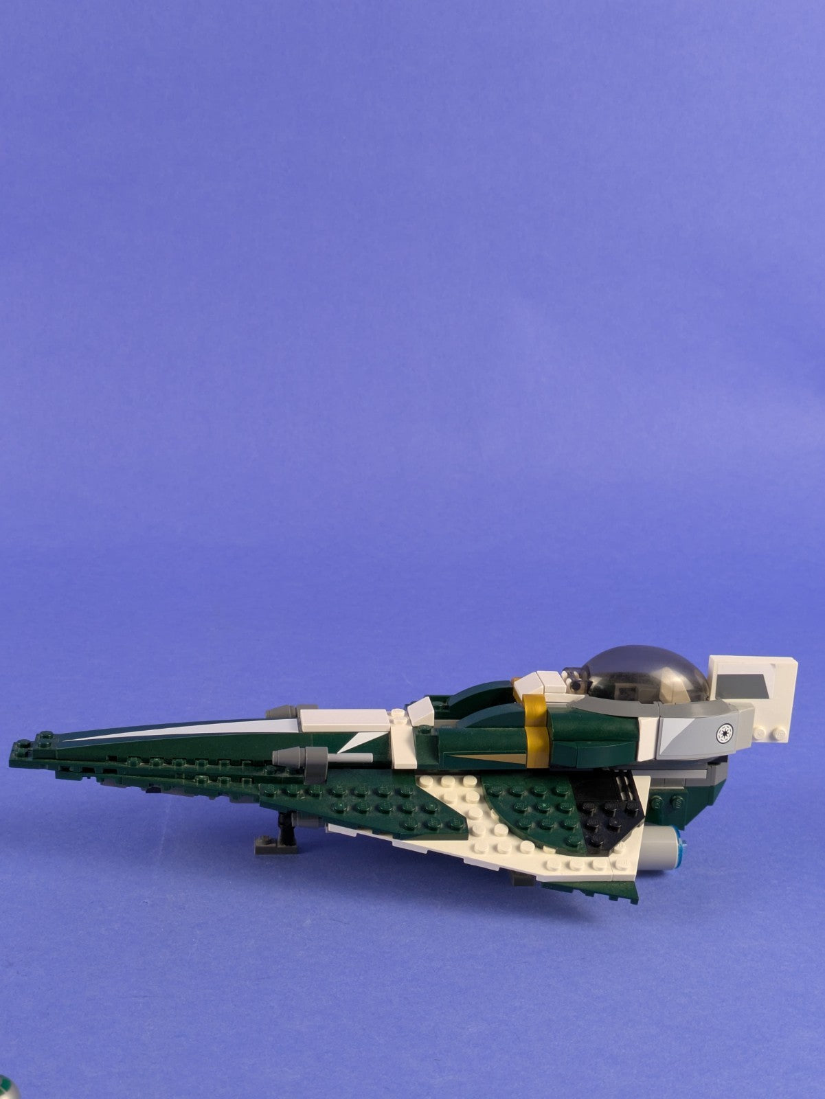 LEGO Star Wars Saesee Tiin's Jedi Starfighter 9498 Complete Set Pre-Owned