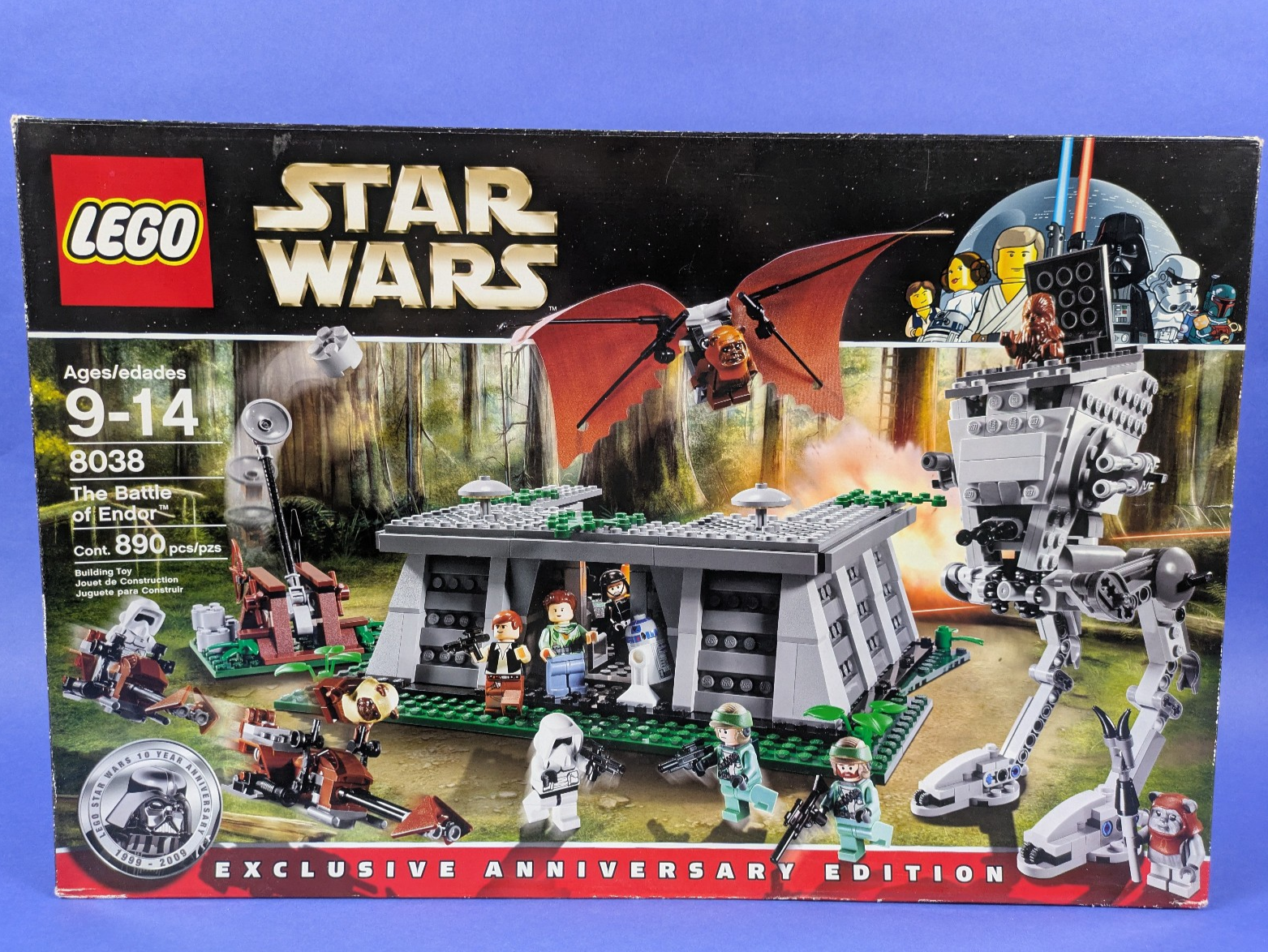 LEGO Star Wars The Battle of Endor 8038 Complete Set Pre-Owned