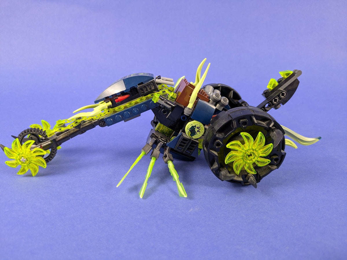 LEGO NINJAGO Chain Cycle Ambush 70730 Complete Set Pre-Owned