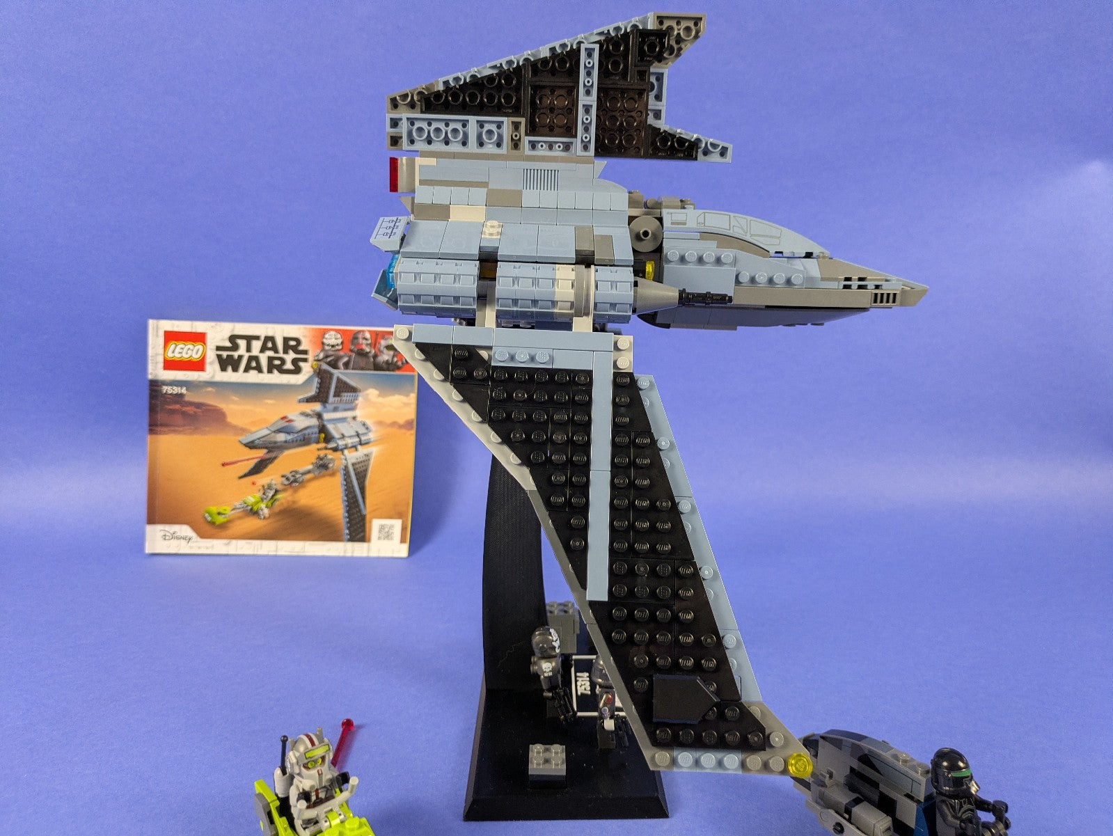 Lego Star Wars: The Bad Batch Attack Shuttle Set 75314 Complete Set