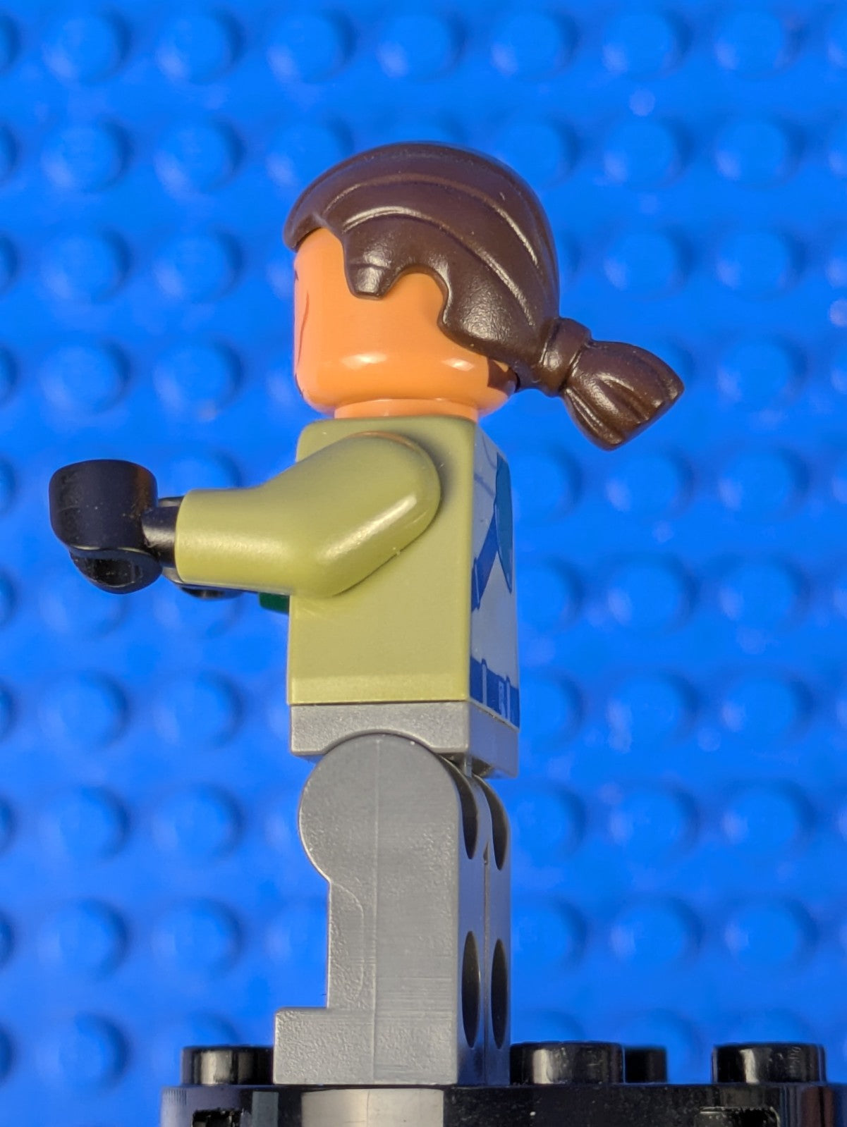 Lego Star Wars: Kanan Jarrus - Dark Brown Hair sw0602 Set fanexpo001, 75084