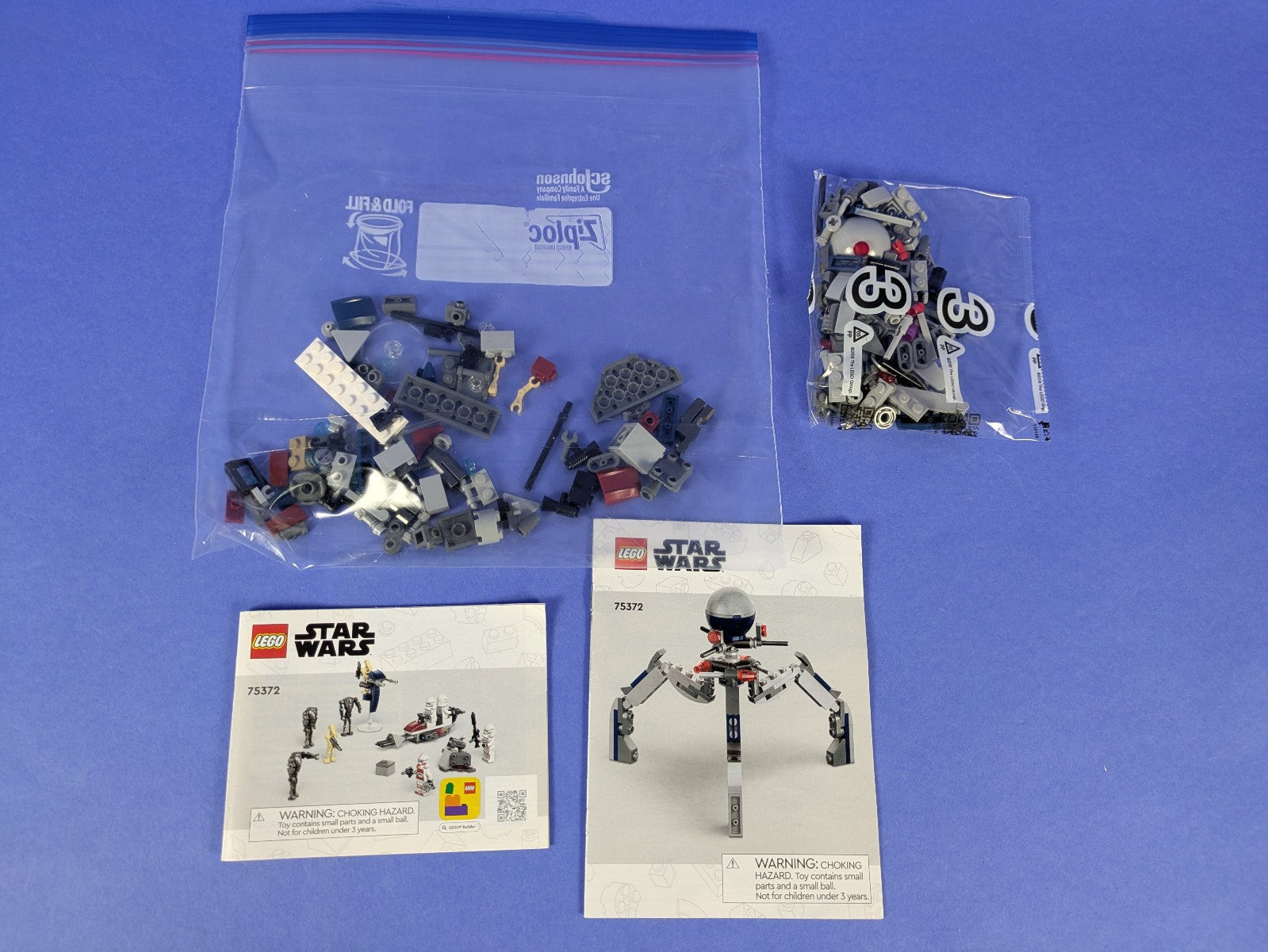 Lego Star Wars: Clone Trooper & Battle Droid Battle Pack 75372 Incomplete Set
