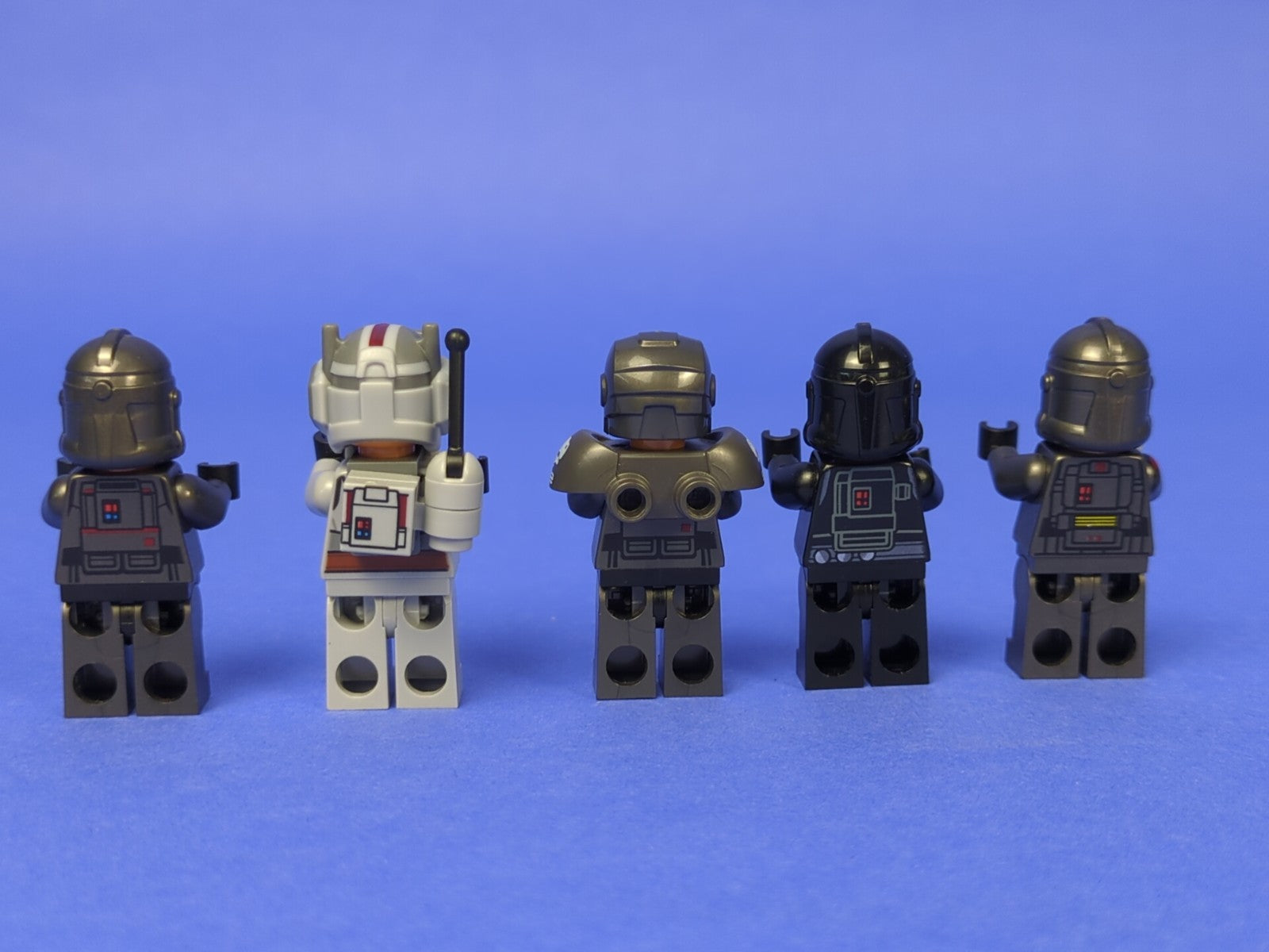 Lego Star Wars: Echo, Crosshair, Hunter, Tech, Wrecker (The Bad Batch Crew)